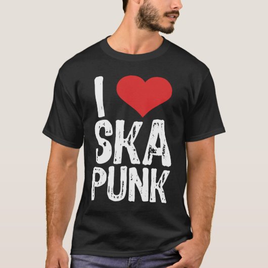 I Love Ska Punk T-Shirt (Vorderseite)