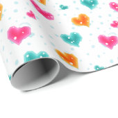 I love snow Christmas Geschenkpapier (Rolleneckpunkt)