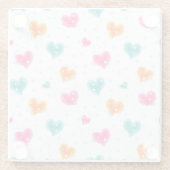 I love snow Christmas Glasuntersetzer (Rückseite)