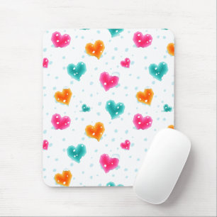 I love snow Christmas Mousepad