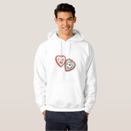 I Love Soccer Locket Hoodie