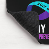 I Love Someone Teal-purple Suicide Prevention Awar Mousepad (Ecke)