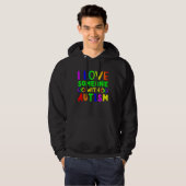 I love someone with Autism Child Awareness Choose Hoodie (Vorne ganz)