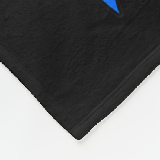 I Love Someone With Down Syndrom Fleecedecke (Ecke)