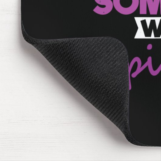 I Love Someone With Epilepsy Day Seizures Warrior Mousepad (Ecke)