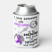 I love Someone with Hodgkin's Lymphooma Awareness Dosenkühler (Kanne Vorderseite)