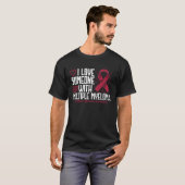 I Love Someone with Multiple Myeloma Awareness T-Shirt (Vorne ganz)