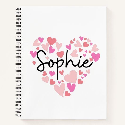 I love Sophie Notizblock (Vorderseite)