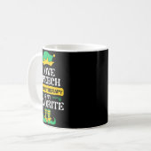 I Love Speech Speech Therapy Is My Favorite Kaffeetasse (Vorderseite Links)