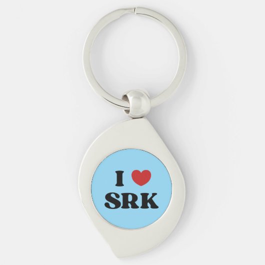 I Love SRK - I Love Shahrukh Khan Schlüsselanhänger (Vorderseite)