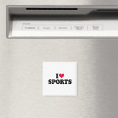 I Love Srts Fitness Motivation  Magnet (In Situ (Geschirrspüler))