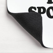 I Love Srts Fitness Motivation Mousepad (Ecke)