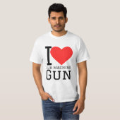 I love sub machine gun T-Shirt (Vorne ganz)