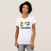 I love Sweden T-Shirt (Vorne ganz)