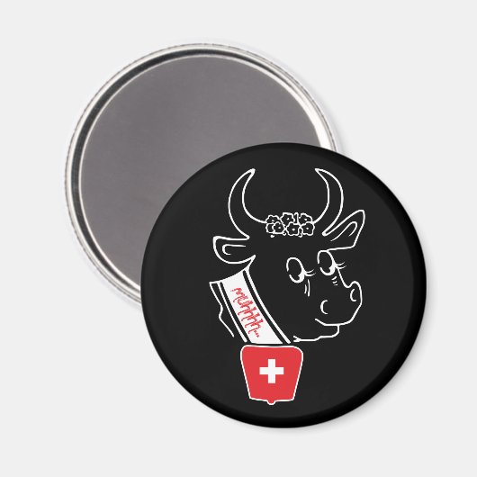I love Switzerland Magnet (Vorderseite/Rückseite)