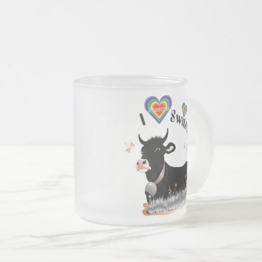 I love Switzerland Tasse (VorderseiteRechts)