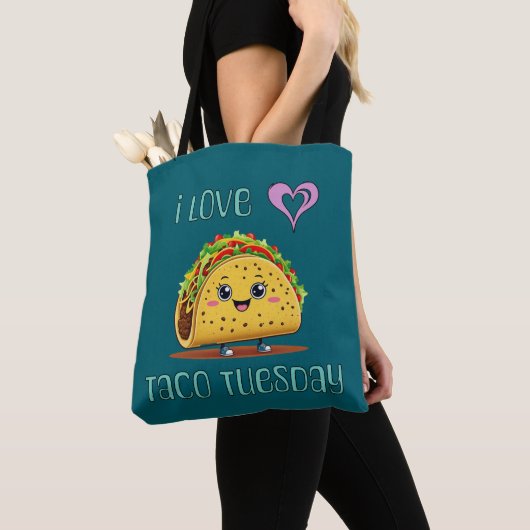 I Love Taco Tuesday Tasche (Von Nahem)