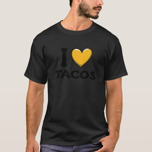 I Love Tacos Love Taco Day  2 T-Shirt (Vorderseite)