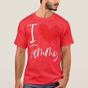 I Love Tammy Name Personalized Girl Woman Bff Frie T-Shirt