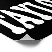 I Love Taylor First Name Taylor Poster (Ecke)