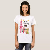 I love teaching reading teacher shirt  (Vorne ganz)