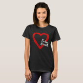 I Love Teaching Spanish Valentine's Day Spanish Te T-Shirt (Vorne ganz)