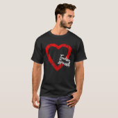 I Love Teaching Spanish Valentine's Day Spanish Te T-Shirt (Vorne ganz)
