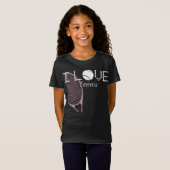 I love Tennis T-Shirt (Vorne ganz)