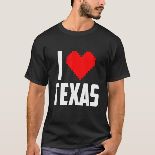 I love Texas T-Shirt (Vorderseite)