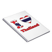 I love Thailand Notizblock (Rechte Seite)