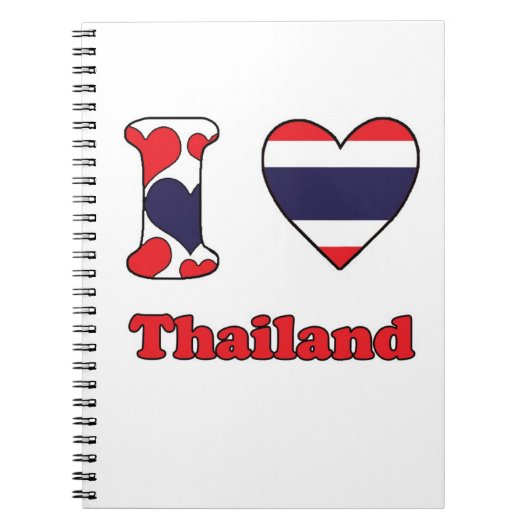 I love Thailand Notizblock (Vorderseite)