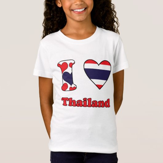 I love Thailand T-Shirt (Vorderseite)