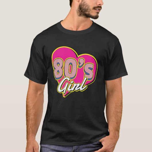 I Love The 80s For all who Love 80s T-Shirt (Vorderseite)