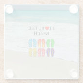 I Love the Beach, Glasuntersetzer (Rückseite)