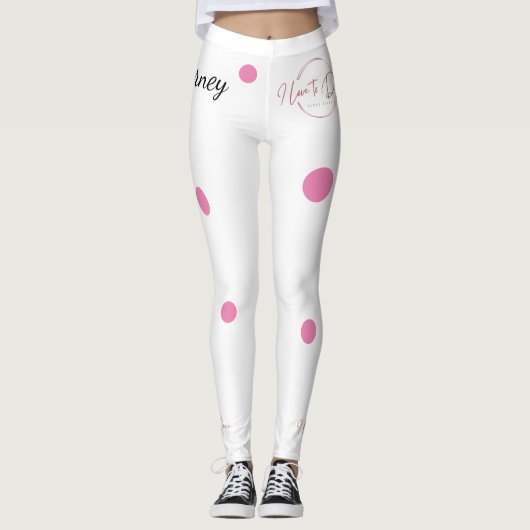 I love to Dance  leggings (Vorderseite)