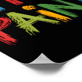 I Love To Finger Paint I'm Paint Funny Couple Vale Poster (Ecke)