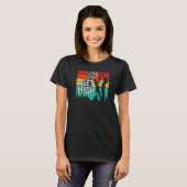 I Love To Get High Arborist Tree Climber Lumberja T-Shirt (Vorne ganz)