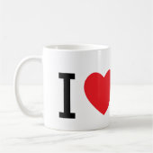 I love Tölpel Mug Kaffeetasse (Links)