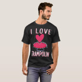 I Love Trampoline Workout Trampoline Gymnastics Ju T-Shirt (Vorne ganz)