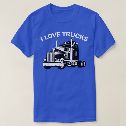I Love Trucks T-Shirt (Design vorne)
