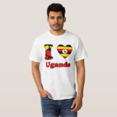 I love Uganda T-Shirt (Vorne ganz)