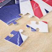 "I Love UK" Kunstdruck Puzzle (Seite)