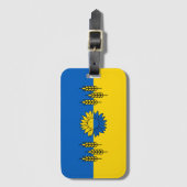 I love Ukraine Gepäckanhänger (Vorderseite Vertikal)