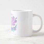 I love Ukraine. Petrikivka watercolours signed. Jumbo-Tasse (Rechts)