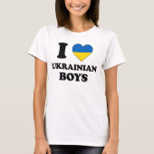 I love Ukrainian Boys T-Shirt (Vorderseite)