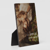 I Love Us Paar Quote Foto Names Fotoplatte (Seite)