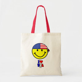 I LOVE USA TOTE BAG TRAGETASCHE