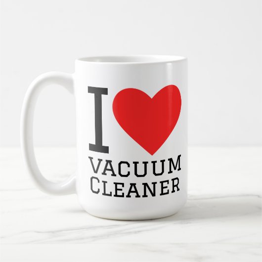 I love vaccum cleaner kaffeetasse (Links)