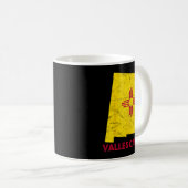 I Love Valles Caldera New Mexico Nm Retro Souvenir Kaffeetasse (VorderseiteRechts)