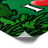 I Love Vampires Poster (Ecke)